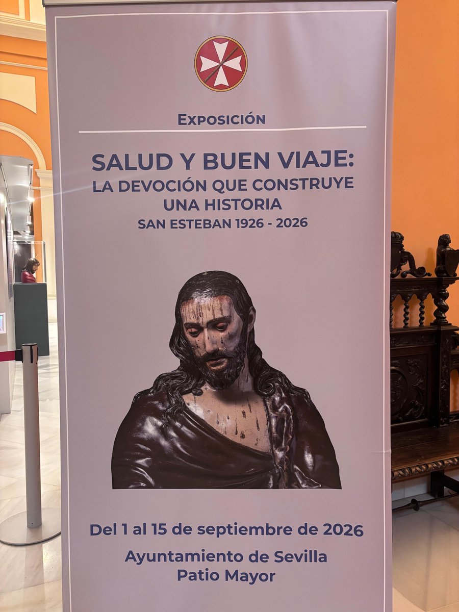 PSOEAytoSevilla's tweet photo. Acompañamos a la @HdadSanEsteban en la inauguración de 'Salud y Buen Viaje: la devoción que construye una historia'.

Una exposición que recorre los principales hitos de una corporación clave para entender la Semana Santa actual.

@JuanC__Cabrera https://t.co/OcFeGyEfDw