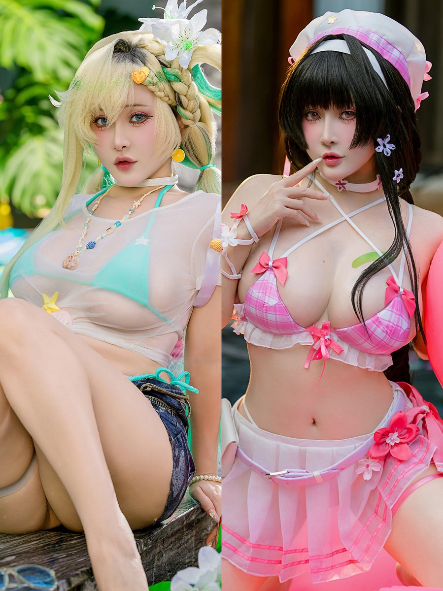 tiny_asa_'s tweet photo. Lynae or Chisa? 🤔

#lynae #chisa #wuwa #WutheringWaves #wuwacosplay #wutheringwavescosplay https://t.co/QF9xsSyEtU