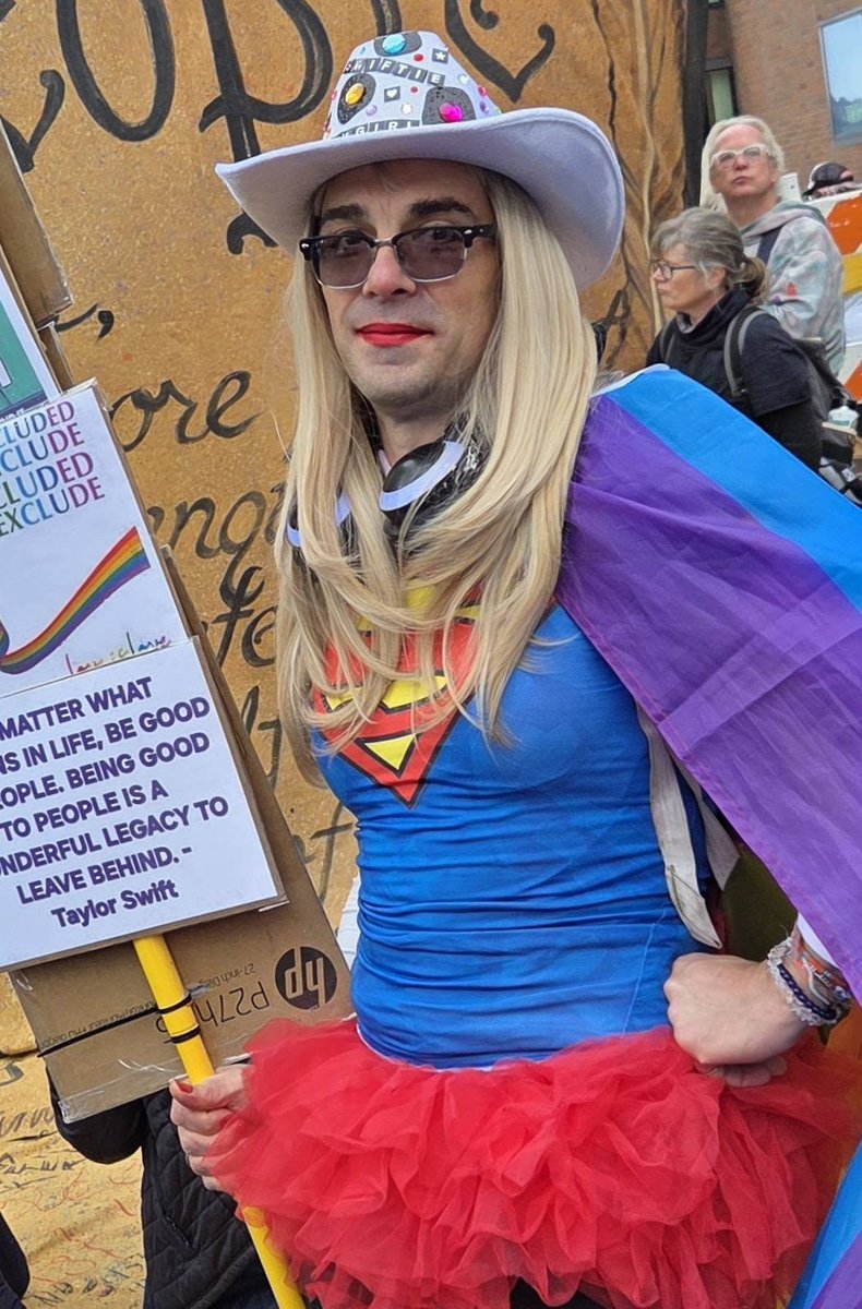 Gaynotqueer1's tweet photo. 'After 30+ years of abusing myself with drugs and alcohol I've now been sober for a little over 2.5 years now.  Over the last year I've rediscovering myself and have decided that I want to start HRT.' https://t.co/oHXe4aF1Fs
