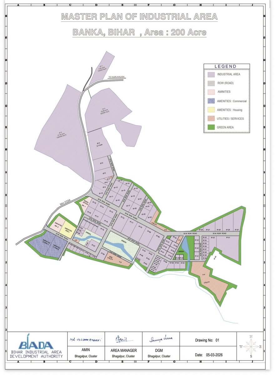 The_Banka_Index's tweet photo. 📍 Industrial Area Katoria, Banka — Available Land Bank

Area: 2,927,070.48 sq. ft.
Equivalent: 67.20 acres

Banka is ready for the growth. https://t.co/8pgoTHhh6j