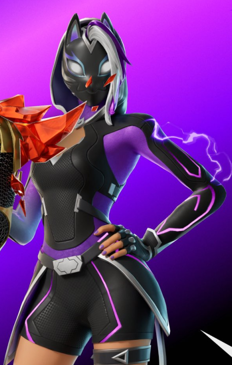 Silliipupi's tweet photo. @Fortnite Who the hell did you hired epic? This does not look like catalyst at all! You removed all her features, her sports clothes, did not even left her mask, and what is this random hair strand? That look so awful. Does concept artists really think of themselfs as professionals? https://t.co/Zw8NBDPl95