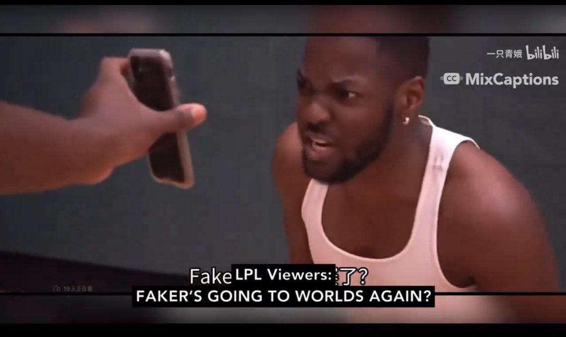 _fakerrai's tweet photo. Like that one iconic casting line said... Form is temporary, Faker is forever 🤣 https://t.co/9JrsPKTAey