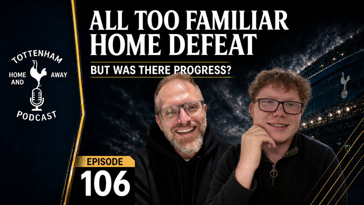 TottenhamHandA's tweet photo. In this episode Graeme is joined by George Spice to look back at the weekend’s disappointing defeat &amp; round up the latest transfer news as we head into the final day of the window.  
#COYS
https://t.co/AidX9aWOtx https://t.co/ujIWenQ1hk
