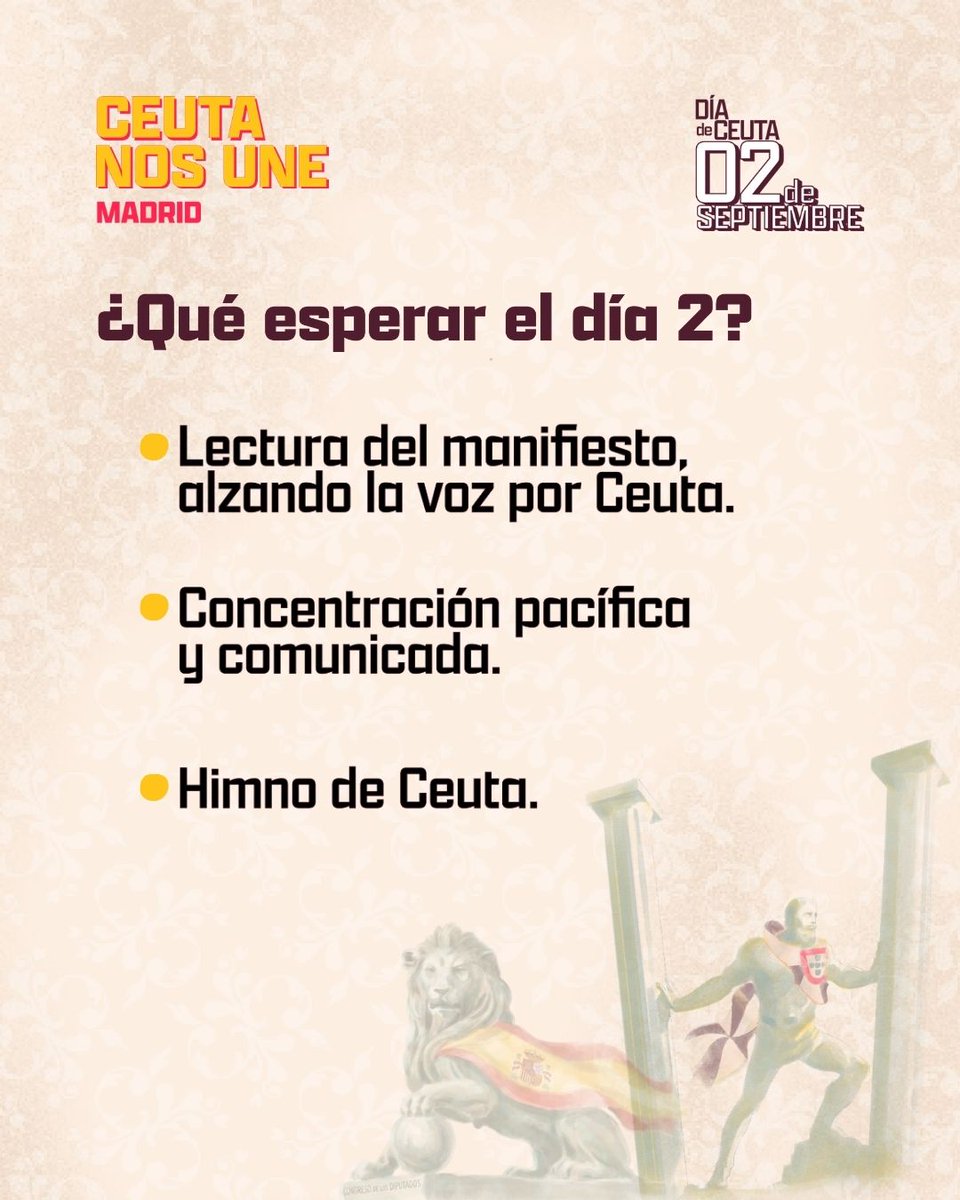 javibollit's tweet photo. Me preguntáis sobre la convocatoria de mañana, 2 de septiembre, frente al Congreso de los Diputados.

Os contamos quiénes somos y os remarcamos que se trata de una concentración ciudadana, pacífica y apartidista para reclamar soluciones para Ceuta.

🇪🇸⚫⚪ CEUTA NOS UNE https://t.co/Ubmp4u5QM2