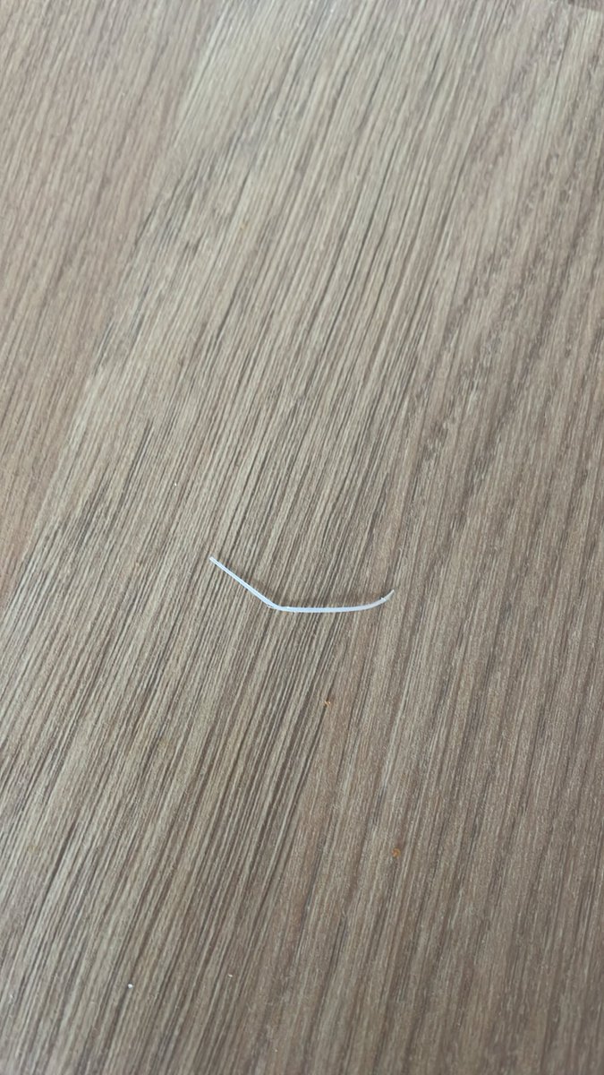 bobbycool84's tweet photo. @marksandspencer just found this bit of plastic inside my salmon fish cake I bought from the ashbourne store! https://t.co/jrBlyFsbxz