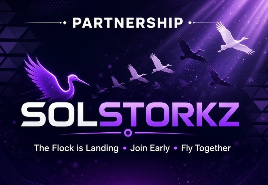 SolStorkz's tweet photo. Hi! We’re reaching out from SolStorkz on Solana. We’re interested in exploring a partnership and WL collaboration, including cross-promotion and community support. Would you be open to discussing it? Shoot DM ♾️🚀 https://t.co/VjyRp4ivmw