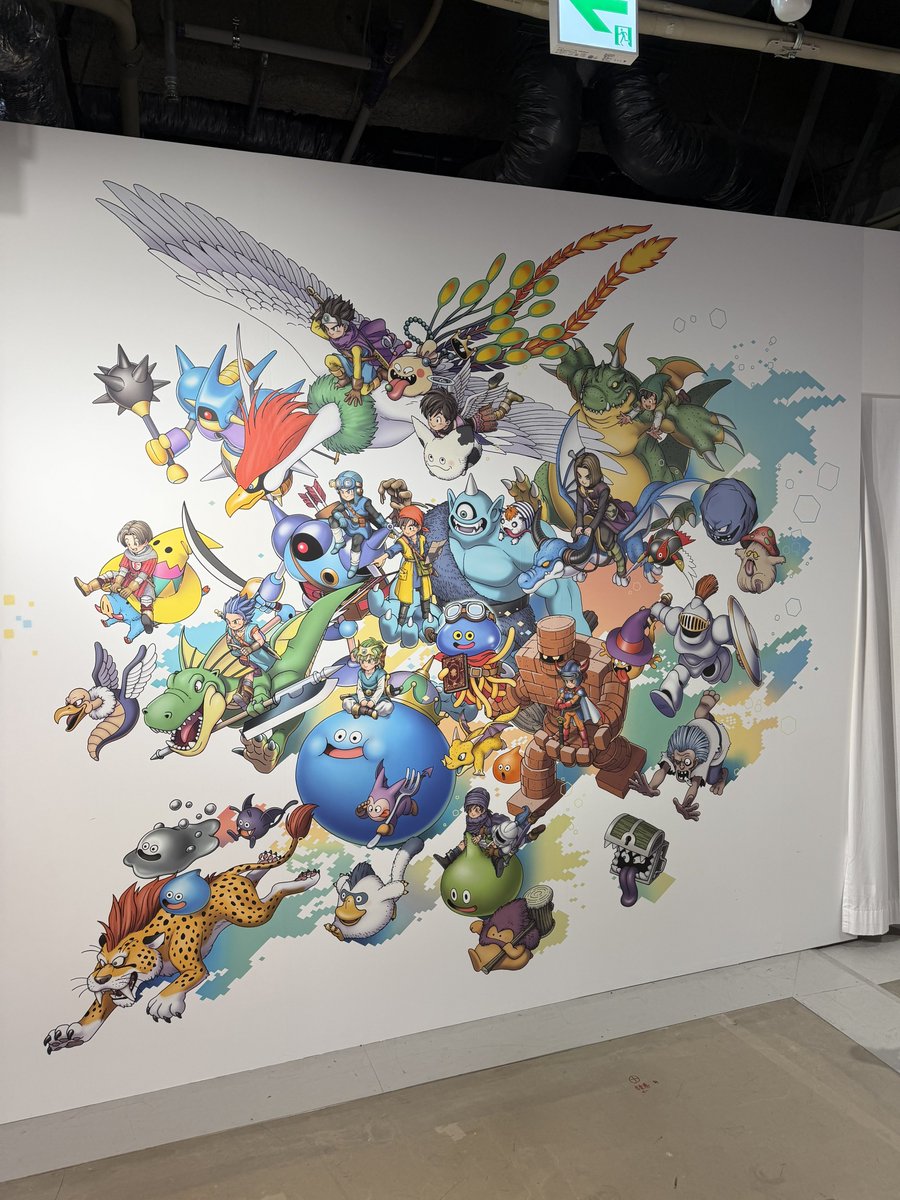 SaigaTweet's tweet photo. ドラゴンクエスト the DIVE、行ってまいりました！！
VR楽しかった〜😆
展示イレブンくん(フォステイルも)いた〜😆
カフェも行けました！
ナポリタンとロトドリンクとスライムフロート😋 https://t.co/oYQQ8hJFtK