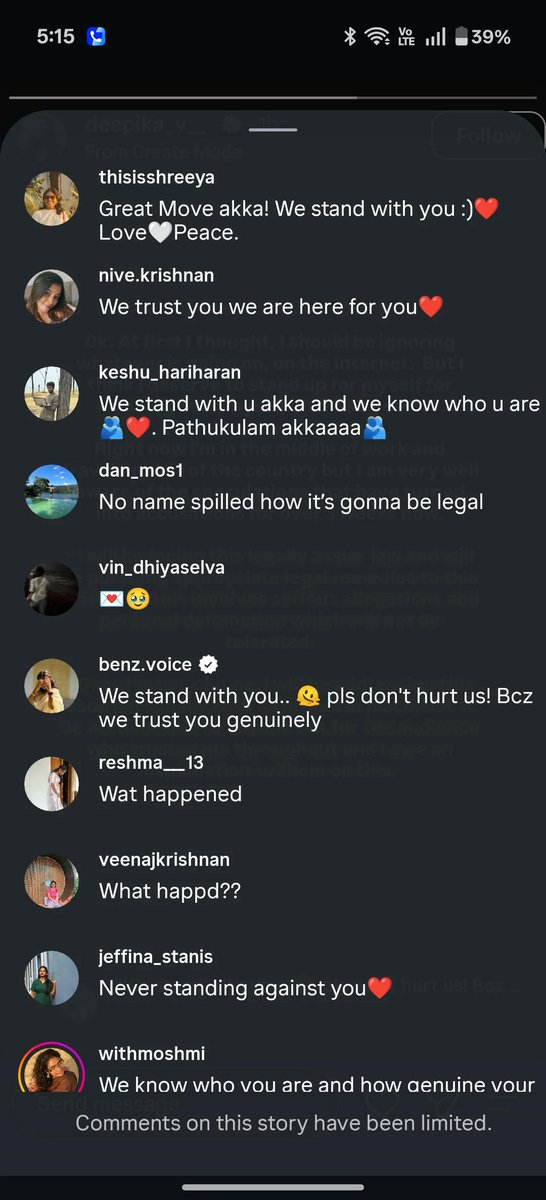 indupriya911's tweet photo. Deepika's Recent story and  comments ...

Intha minions iruka varaikum ava ipdiye justification kuduthutu than irupa🤦 https://t.co/Xf3fmkL1tn