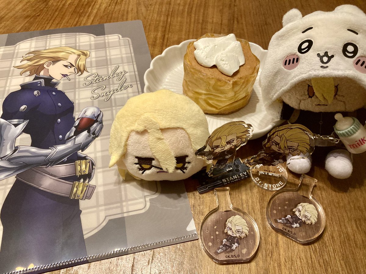 0Yu1Me1st's tweet photo. HAPPY BIRTHDAY🚬🩶
かっこよくてかわいくてどかめろ隊長が大好きだ〜！
ささやかなお祝い…🎂
#DrSTONEスタンリー誕生祭2026 
#スタンリースナイダー誕生祭2026
#スタンリー誕生祭2026 https://t.co/B8ElWtdInt