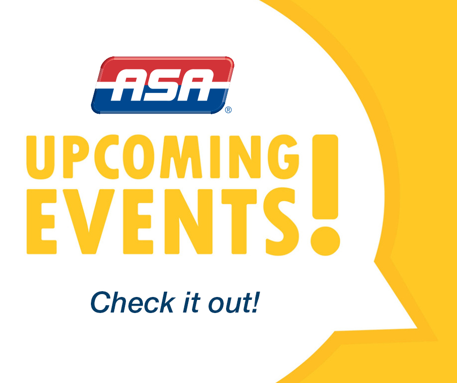 ASAshop's tweet photo. ASA's Events Calendar provides numerous opportunities...
CHECK IT OUT: https://t.co/6rUHsecErJ
Sign up to Stay in Touch! https://t.co/b77Cc6ESr1
#ASAshop #autorepairshop #autobodyshop https://t.co/GkmAAYH1yI