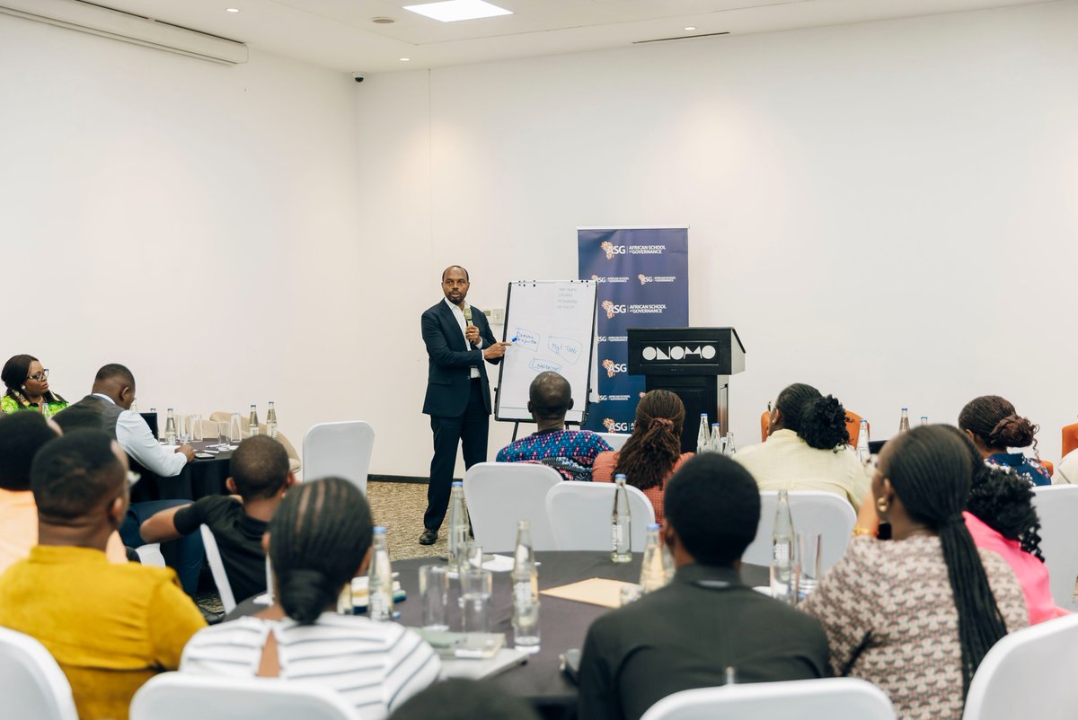ASG_Africa's tweet photo. What does it really mean to be a leader?

That was the question at the heart of a conversation between our incoming MPA cohort and ASG President @Francis_Gatare  during orientation.

Through a conversation on leadership and responsibility, the cohort reflected on the kind of leadership Africa needs, the role each of them can play in bringing it about, and how ASG will equip them with the knowledge and tools to take on that responsibility.

Here’s to a warm welcome to ASG and to the leadership journey ahead.