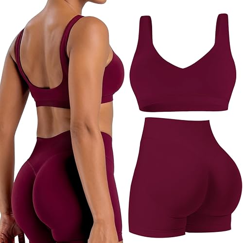 findomfinalboss's tweet photo. Another weak simp sent Gym Sets for Women 2 Piece Seamless Y Back Sports Bras Padded Racerback Strappy Strap Top High Waist Booty Shorts Workout Sets Activewear Outfits - M - Jam Red via My Throne. Now it’s your turn to send! 🫵🏻💸💦 https://t.co/FitCdlLWXV