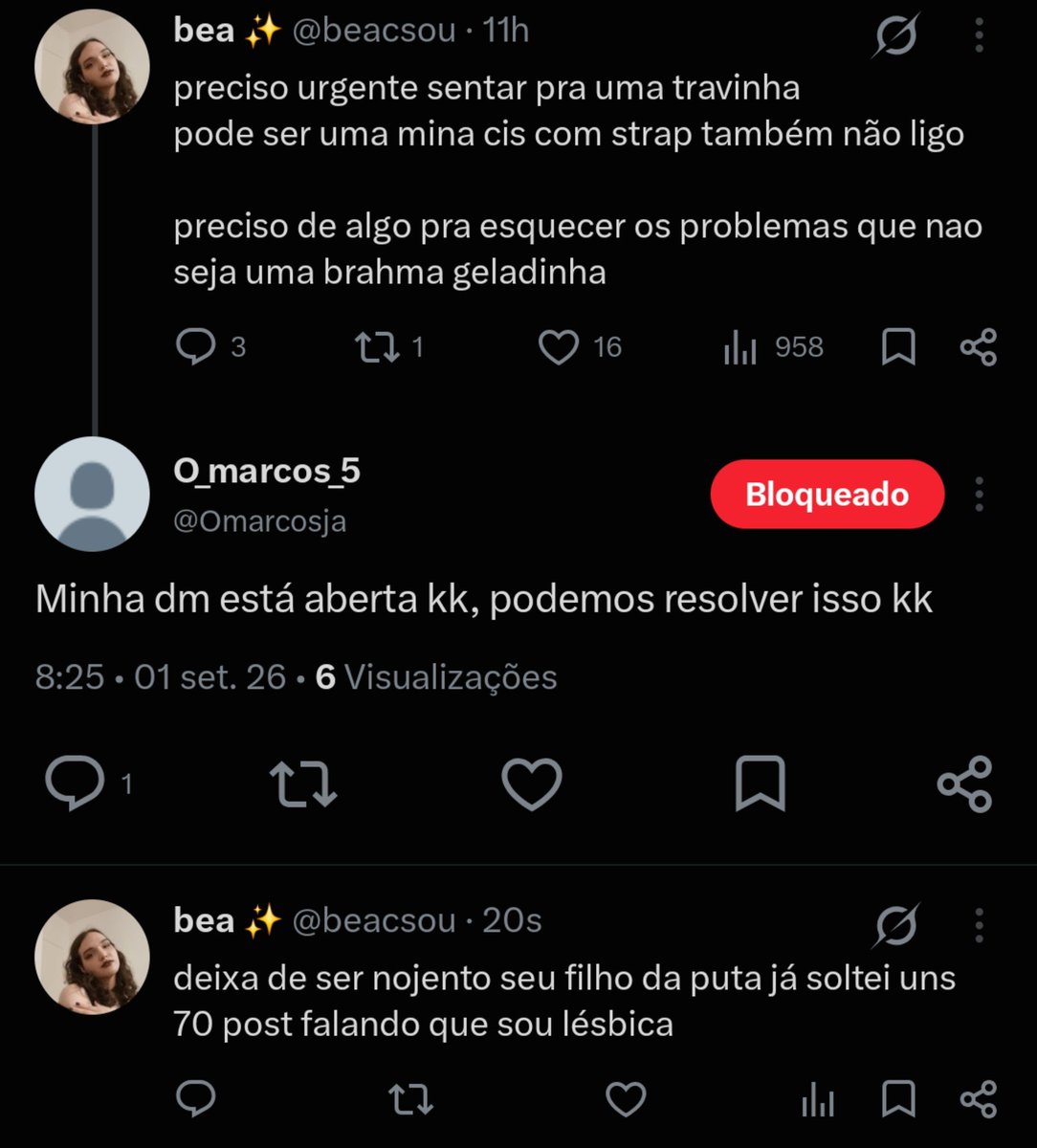 beacsou's tweet photo. pq diabos homem cis é assim? caralho eu vou exterminar todos https://t.co/1TrhCZl4zG