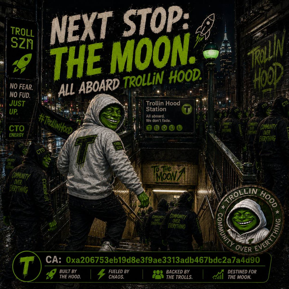 RealTrollinHood's tweet photo. Jeets out. Tha floor is in 😤
Next stop: tha moon 🚀

Position accordingly.
#TrollinHood

https://t.co/C6F7PSHmJ4

https://t.co/vhBNpDYXU2 https://t.co/gL5kxxOXzj
