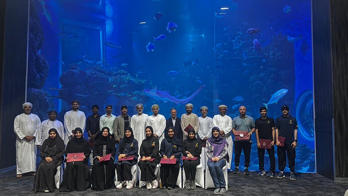 MAFWR_FishRes's tweet photo. جانب من ورشة العمل الخاصة بتطبيقات الذكاء الاصطناعي في الاستزراع السمكي والتي نظمها كل من مركز الاستزراع السمكي و @squ_engineering بالتعاون مع @omanaquarium   اليوم الثلاثاء الموافق 1 سبتمبر 2026 بمشاركة عدد من الباحثين والمختصين من الوزاره وشركات الاستزراع السمكي https://t.co/vdxhT1p2Au
