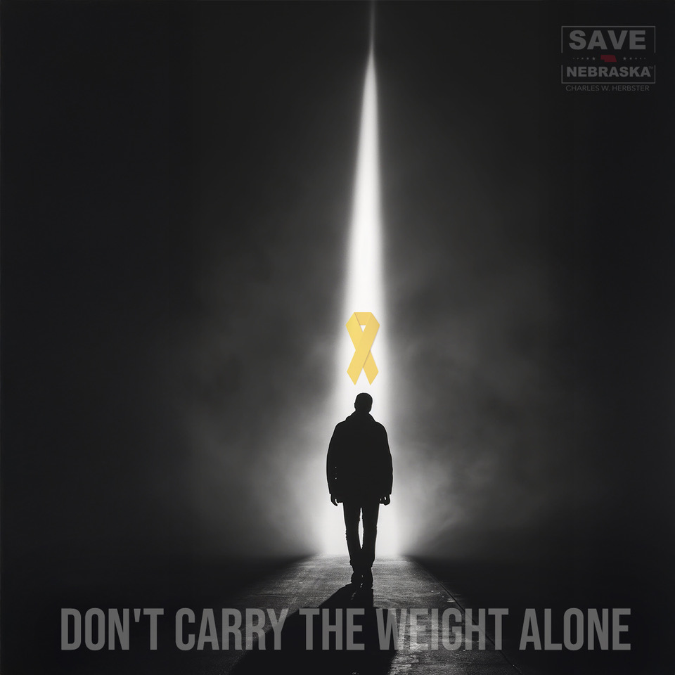 CWHerbster's tweet photo. September is Suicide Prevention Awareness Month - a time to remember that every conversation matters, and you are never alone. Whether you’re struggling or just want to support someone who is, help is available right here in Nebraska.

If you or a loved one are in need of support, please reach out:

𝟵𝟴𝟴 𝗦𝘂𝗶𝗰𝗶𝗱𝗲 & 𝗖𝗿𝗶𝘀𝗶𝘀 𝗟𝗶𝗳𝗲𝗹𝗶𝗻𝗲: Call or text 988 anytime (24/7, free, and confidential) or chat online at https://t.co/xMnp4PpyGm.

𝗡𝗲𝗯𝗿𝗮𝘀𝗸𝗮 𝗙𝗮𝗺𝗶𝗹𝘆 𝗛𝗲𝗹𝗽𝗹𝗶𝗻𝗲: For support navigating family challenges, call (888) 866-8660.

𝗡𝗔𝗠𝗜 𝗡𝗲𝗯𝗿𝗮𝘀𝗸𝗮: For information and local support groups, visit https://t.co/amh0eefdZn or call (877) 463-6264

𝗡𝗲𝗯𝗿𝗮𝘀𝗸𝗮 𝗦𝘁𝗮𝘁𝗲 𝗦𝘂𝗶𝗰𝗶𝗱𝗲 𝗣𝗿𝗲𝘃𝗲𝗻𝘁𝗶𝗼𝗻 𝗖𝗼𝗮𝗹𝗶𝘁𝗶𝗼𝗻: Find additional resources and local events at https://t.co/KNS4XGBruf.

You don't have to carry the weight alone. Let’s keep the conversation going and look out for one another. 

#SuicidePreventionAwarenessMonth #NebraskaStrong #MentalHealthMatters