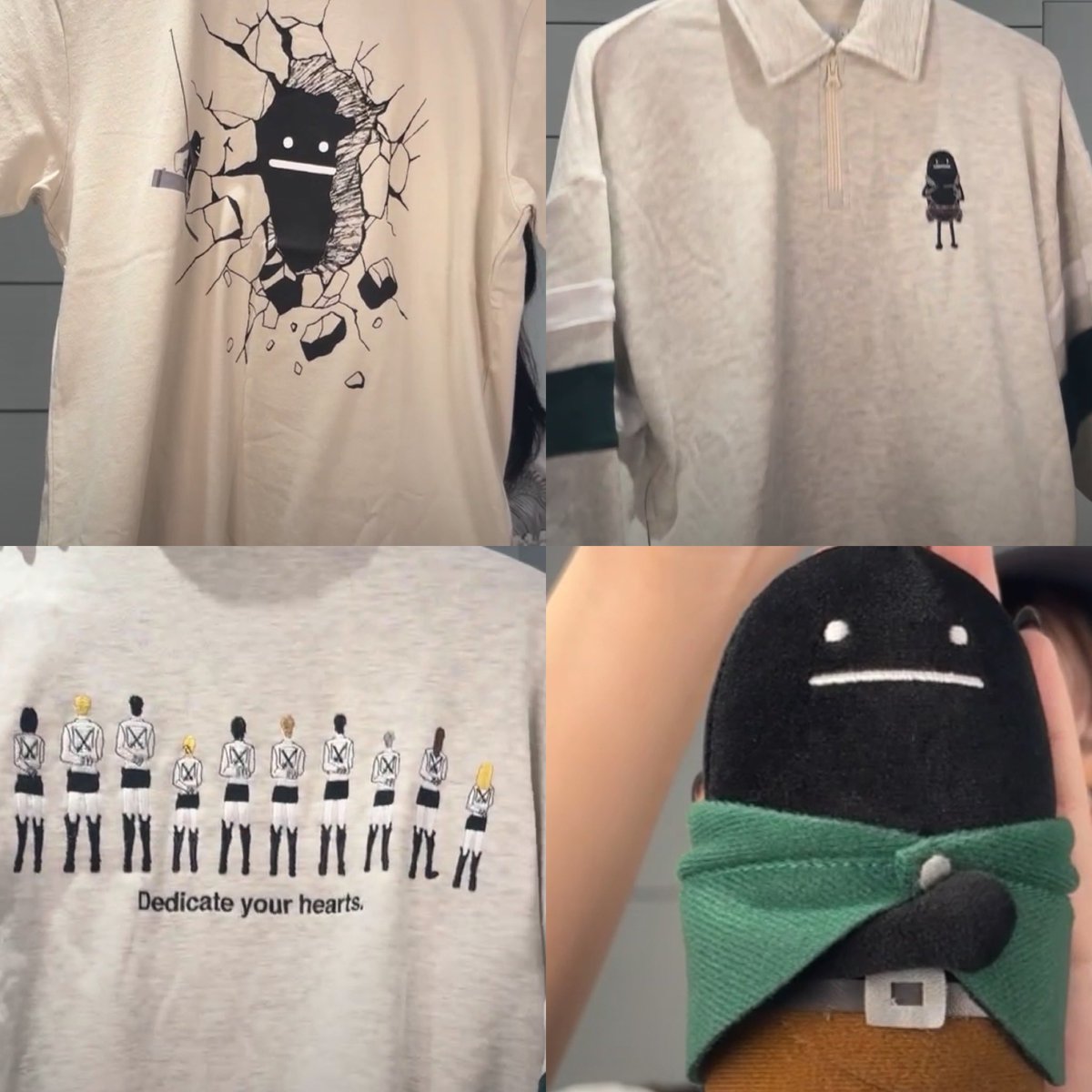 k42wKKihKBGTvXv's tweet photo. グラニフと進撃の巨人コラボ決定！！！

コラボ商品は画像でまとめであります！

このあと9月2日0時から先行予約開始！！
https://t.co/6tg7rxPI8c https://t.co/vv6lOBpJfB