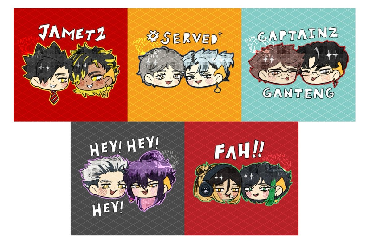 amazznlily's tweet photo. haikyuu x pandavva crossover anyone? catch them soon in cf23 🏐⭐＼⁠(ﾟ⁠ｰﾟ⁠＼⁠) #MEVVARNAI https://t.co/VZVFbRYP9O