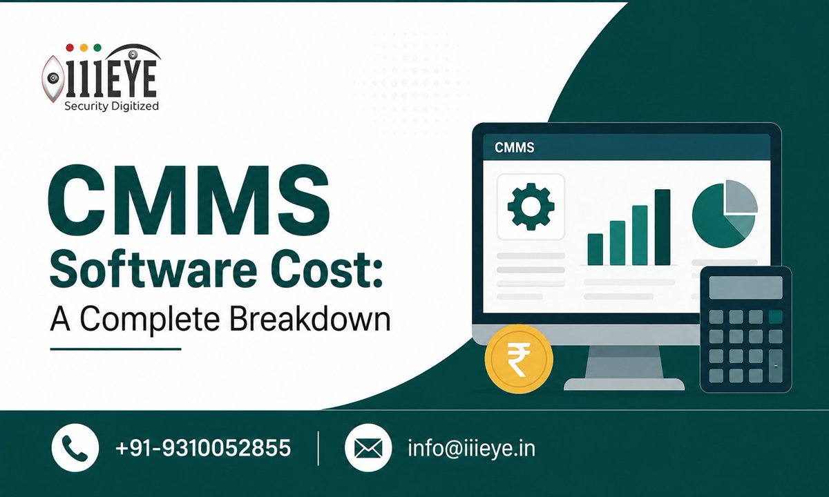 iiieye_vms's tweet photo. The price of a CMMS depends on more than just the subscription fee. User count, assets, features, integrations, implementation, training, and support can all affect the overall investment.
๐ Read the complete guide: https://t.co/chJPD4u3Xu
#CMMS #CMMSSoftware #Maintenance https://t.co/521JfqhvUL