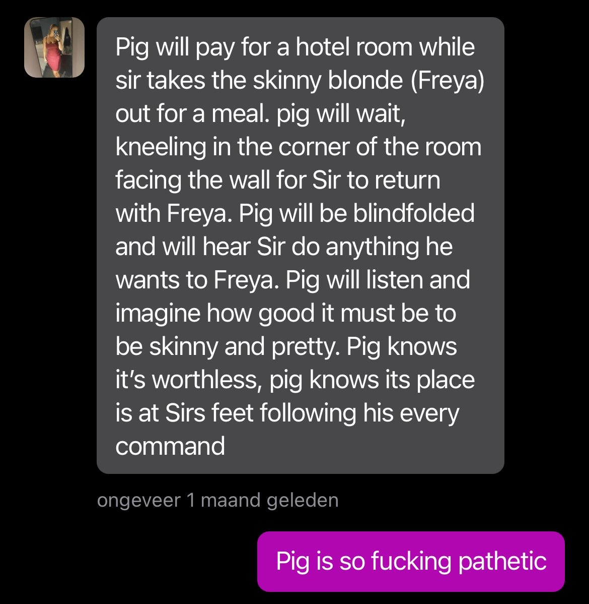 Flo96305220's tweet photo. The fat fuckpig knows her worth and purpose. DM’s open for desperate cunts only. #daddy #fuckpig #humiliation #worthlesscunt #exposed #hardkinks #dumbcunt #mysoginy https://t.co/dPpO6iro8R