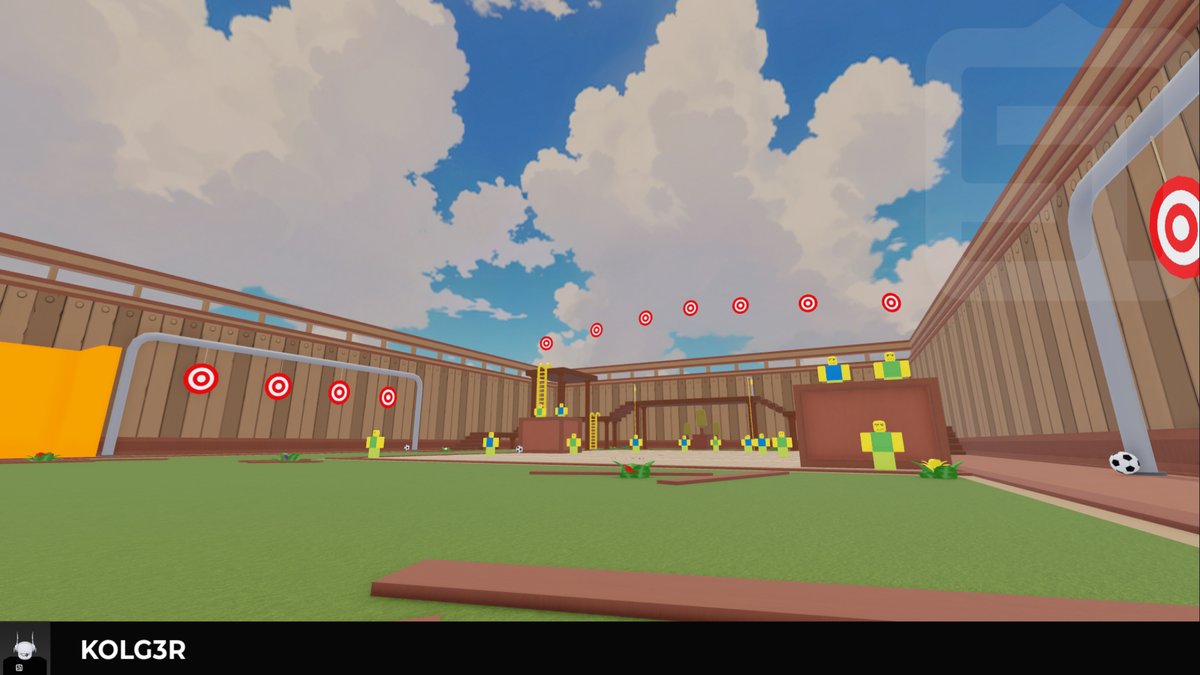 kolg3r's tweet photo. SHOOTING RANGE | MAP FOR ROBLOX GAME

#Roblox #RobloxDev #RobloxArt #Building https://t.co/5Y8DH1IGQk
