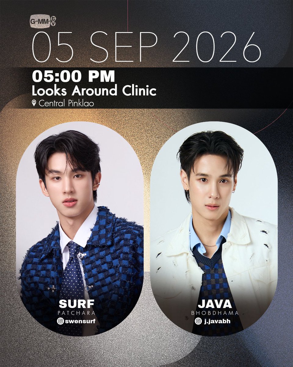 GMMTV's tweet photo. [Update] Artist Programs &amp; Events

#GMMTV https://t.co/qK8yi38vW6