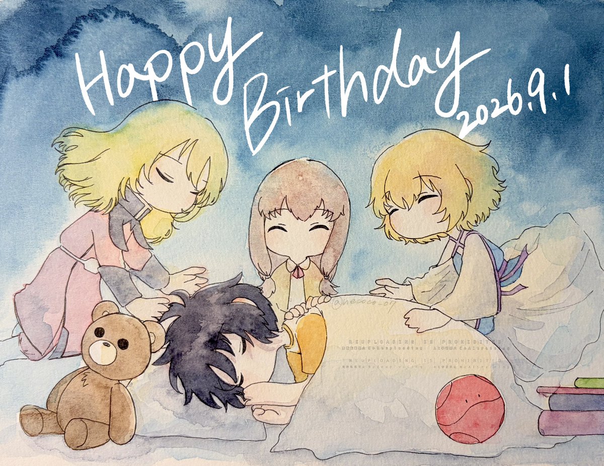 necoco_07's tweet photo. お誕生日おめでとう！
どうか幸せな夢を！！

#シン・アスカ生誕祭2026
#シン・アスカ誕生祭2026 https://t.co/CNddMjD4ee