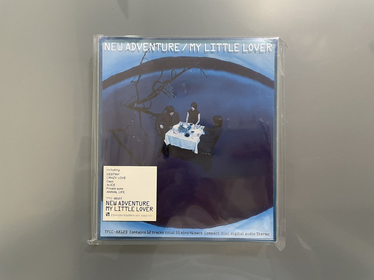 hanimage58's tweet photo. 1998年9月2日にMY LITTLE LOVERの「NEW ADVENTURE」が発売されて28周年。前作「PRESENTS」からわずか半年でリリースされた、小林武史さんプロデュース作品でございます。「ALICE（album version）」、「ANIMAL LIFE」、「Private eyes」が収録されております。
#MYLITTLELOVER
#NEWADVENTURE https://t.co/coXsjWCTv7