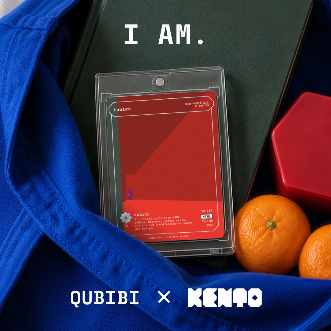 qubibien's tweet photo. Kento Season 01 by @kentocards is live on Kickstarter. Physical art cards by 40 digital artists. One of mine is in there too. https://t.co/rwIFow9mpb