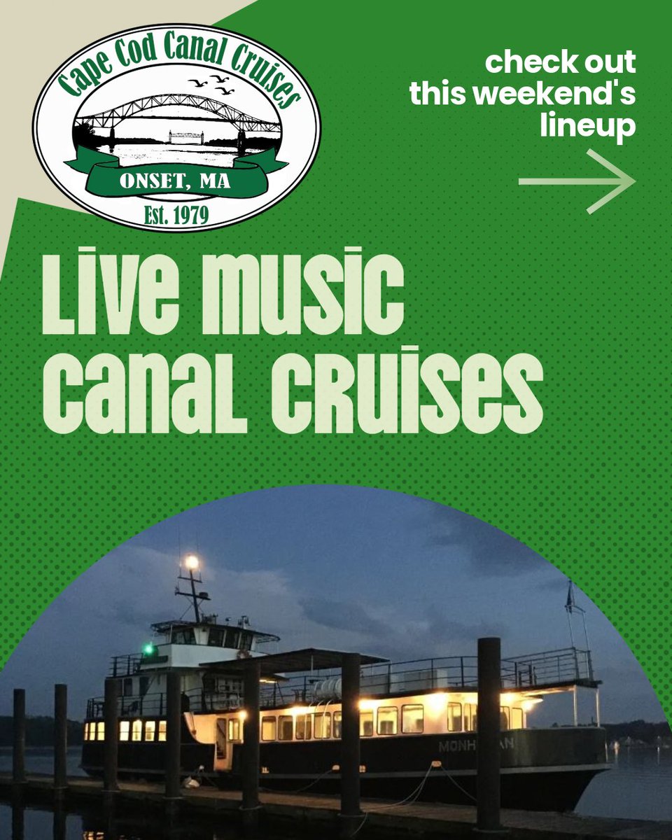 hylinecruises's tweet photo. A little music, a little sunshine, and a whole lot of Cape Cod. ๐ถโ๏ธโด๏ธ Come cruise the Canal with us!
#CapeCodThingsToDo #CapeCodCanal #CapeCodSummer #LiveMusic #ThingsToDoOnCapeCod #CapeCodLife #VisitCapeCod https://t.co/IbEW41yR5c