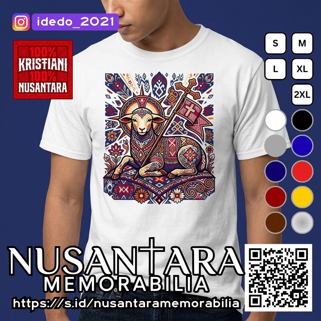 idedo2021's tweet photo. Simbol Anak Domba Allah dalam ragam seni Nusantara.
100% Kristiani
100% Nusantara
Nusantara Memorabilia
https://t.co/2FV9p7Xj3E
#kristiani #kristen #katholik #nasrani #nusantara #indonesia #memorabiia #souvenir #cinderamata #kaos #tshirt #Kristus #Yesus #AnakDombaAllah #AgnusDei https://t.co/Ur7Xg0CrD7