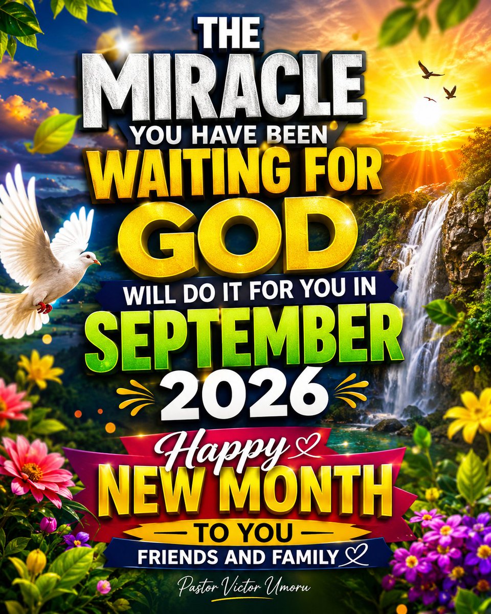 Victorumoru11_'s tweet photo. Happy New Month of September https://t.co/jK4ORUK7af