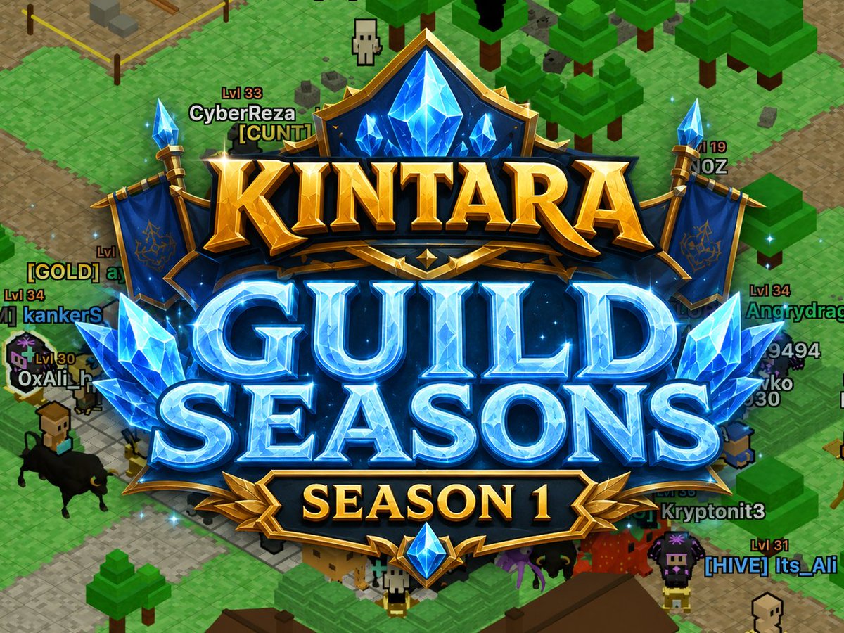 PlayKintara's tweet photo. GUILD SEASONS ARE HERE ⚔️

Season 1 begins tonight at 22:00 UTC and runs through September 30.

Every qualifying mob, boss and PvP kill now contributes directly to your guild’s season score. No caps. Just raw points and a full month to climb the leaderboard.

🐺 Mobs earn points
🕷️ Bosses pay more
⚔️ PvP scales with opponent level
🛡️ Anti-farming rules keep it competitive

One month. One leaderboard. Time to prove which Guild runs Kintara.