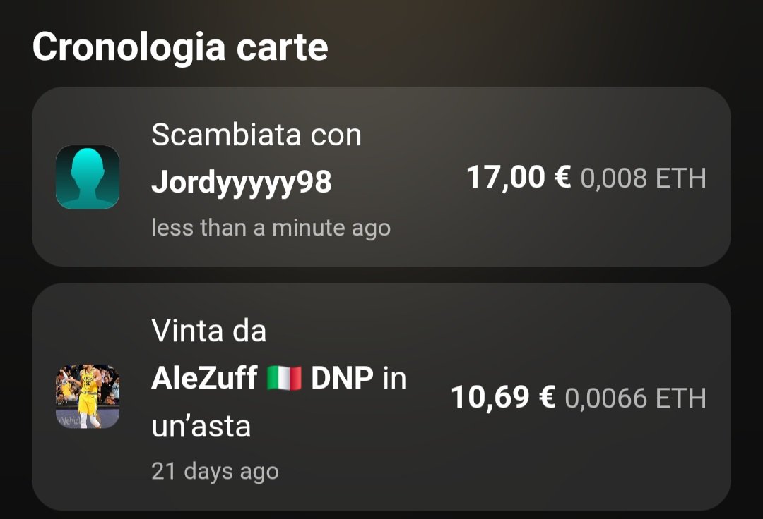 ZuffoliA04's tweet photo. RTG EP.2 after a great first rare craft (Embolo sold for 13€) and a Championship player sold with profit I've upgraded my rare collection with some very good players and hopefully grab some rare essence to craft another player!! Stay tuned!!🚀🚀
Follow me on sorare: AleZuff🇮🇹DNP https://t.co/wTAefvOMfE