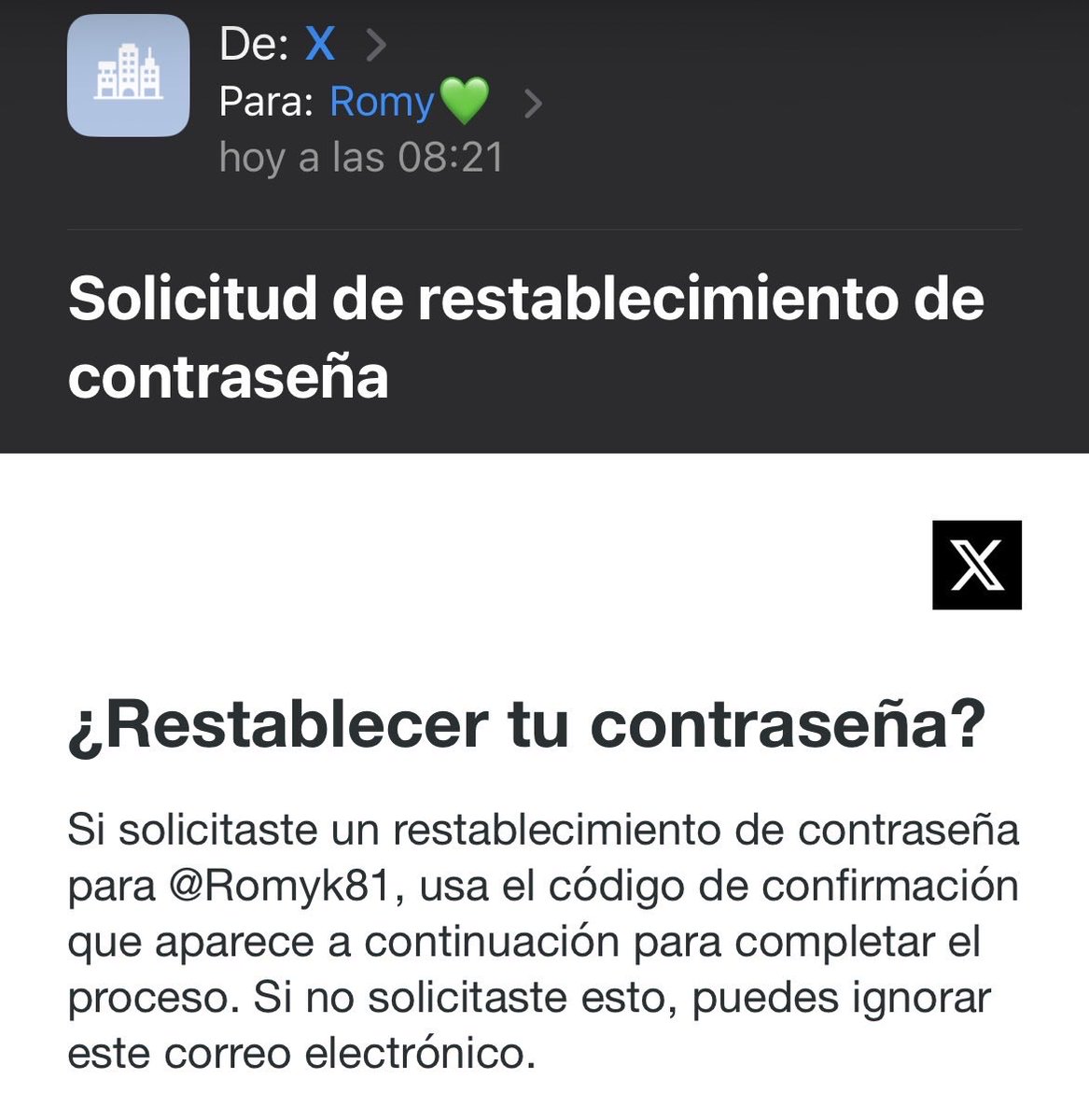Romyk81's tweet photo. Están tratando de entrar a mi cuenta o me parece a mí? https://t.co/ttRD2R0sKJ