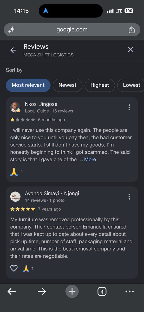 DrLifesgud's tweet photo. @gina_aphane Their reviews are suspect https://t.co/FqPJRAMmGb