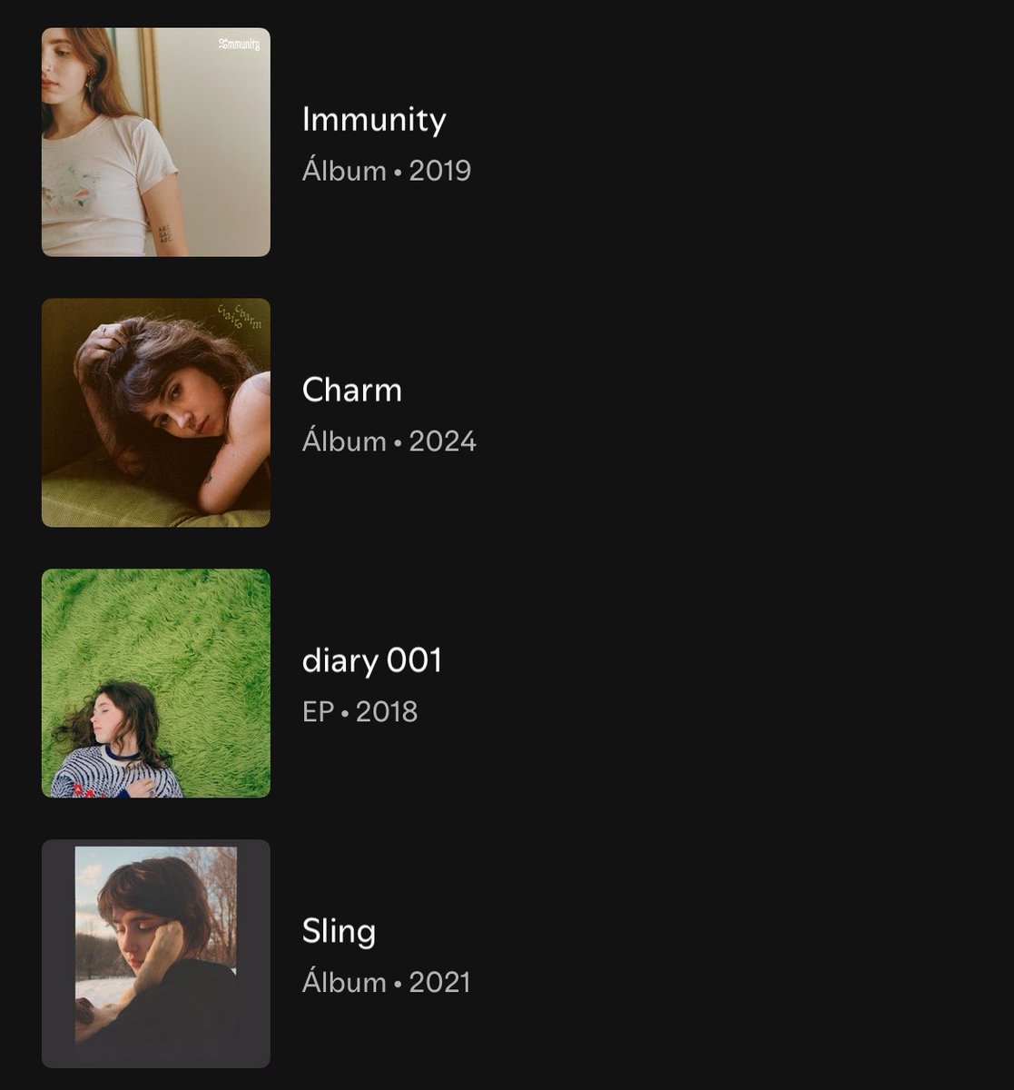 acervoclairo's tweet photo. eu quando tenho a discografia perfeita https://t.co/TeJRBhmwqo