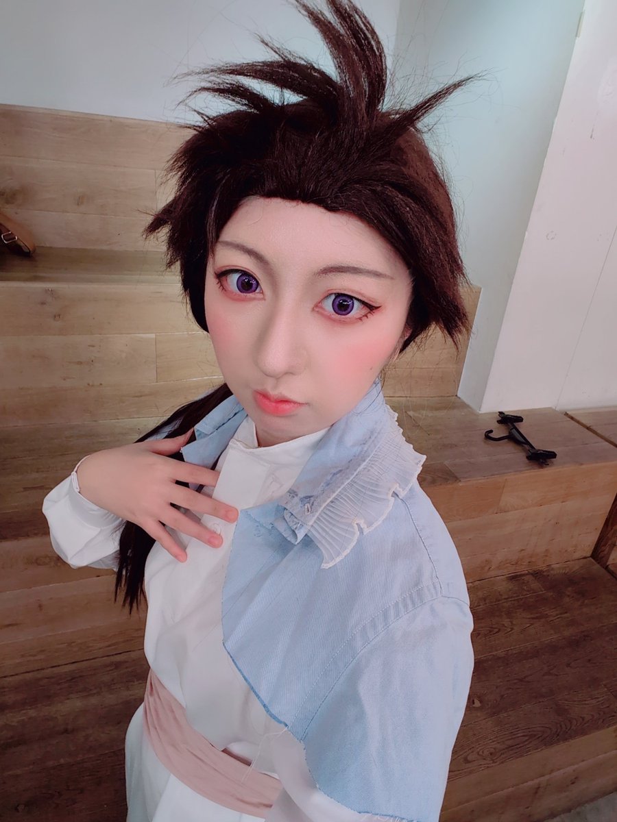 11Misa_2D's tweet photo. おそくほう！ョョメイク会2回目参加させていただきました！！✨

今回は衣装とウィッグをお借りして3キャラやりました〜下まつげの書き方を教えてもらい目元がバチバチになってます✨また次回も参加したい、というかします！！

 #ョョメイク会 https://t.co/fbN4KQpd2z