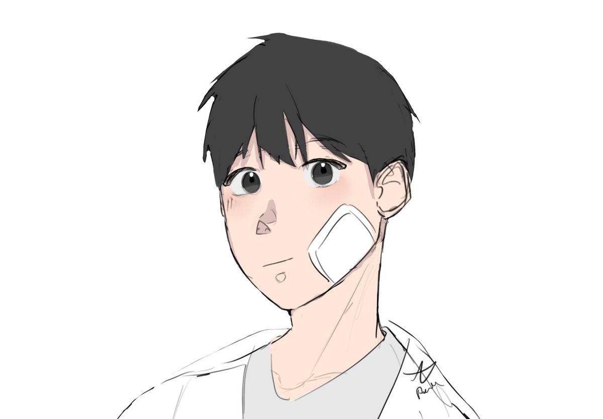 PPxzkk's tweet photo. วาดรูปตามฟีลให้ 3 คนแรกที่มาเม้นและรีโพสต์ค่ะ ไม่มีอะไรทำ งานประมาณนี้ https://t.co/pDIXo4c7No