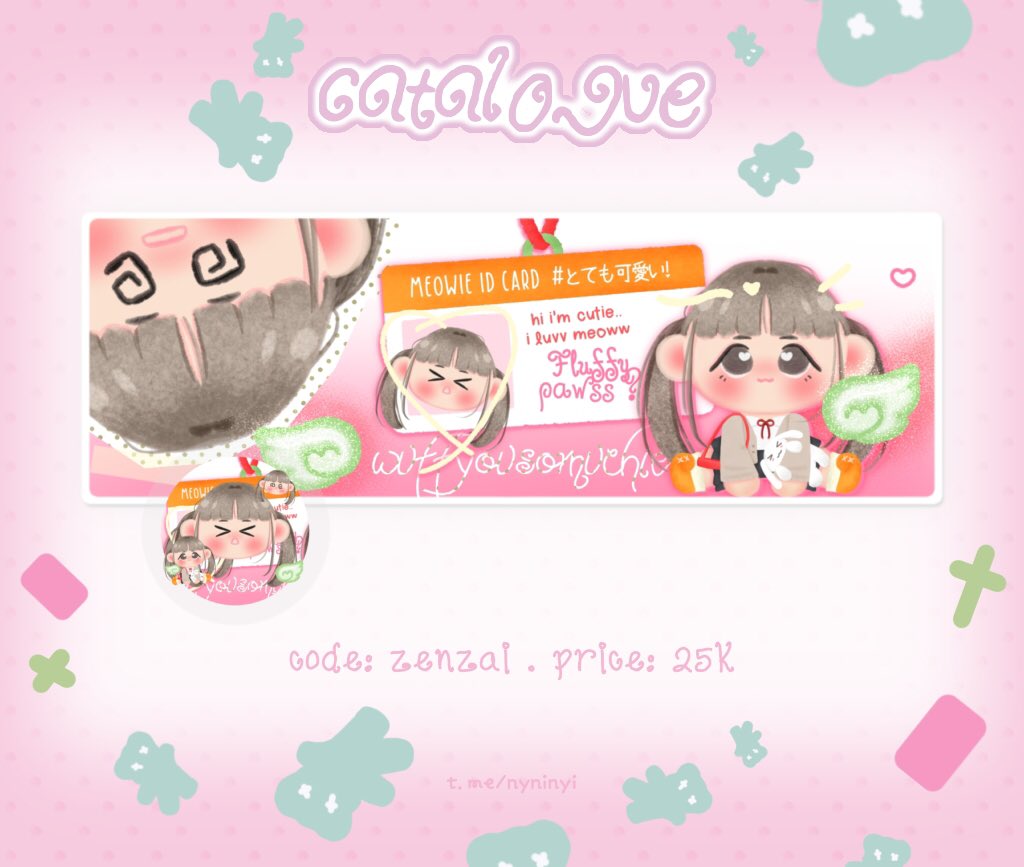 rhapsopurdy's tweet photo. help repost thankiiees 🥛🍪!

alo, aku punya 4 layout chibi ready stock yang bisa langsung kalian culik lewat DM atau tele https://t.co/5X7d3jB8Z9 🧁👧🏻 <33

💳 25.000
free retext, recolor!
avail resize wabis jugaa #bealanja https://t.co/LPuUQSLXvu