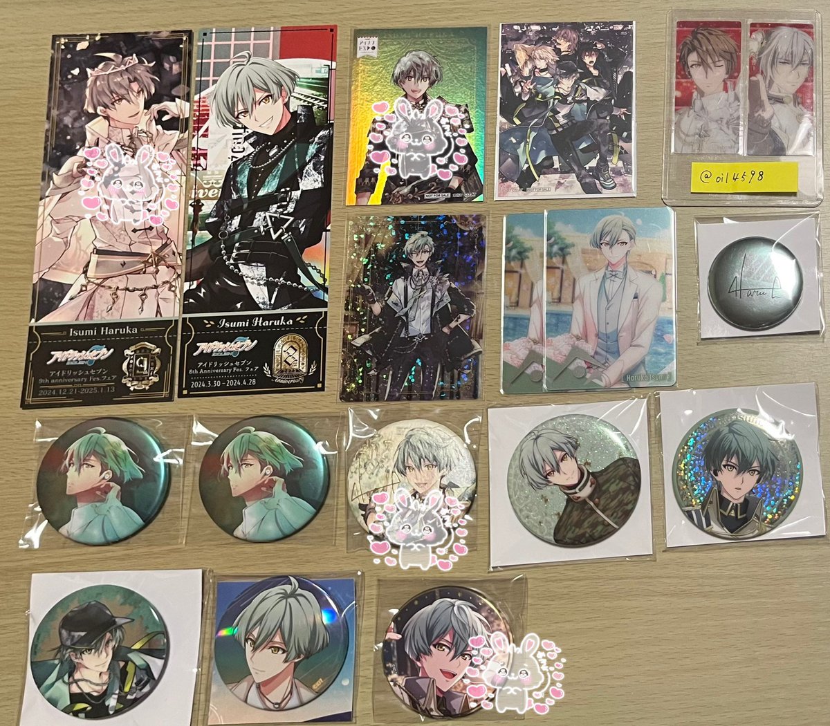 O4Oa_'s tweet photo. @oil4598 初めまして、お声がけいただきありがとうございます。印の物の中から交換していただけるものはございますでしょうか（画像お借りしました）。ご検討のほど、よろしくお願いします。 https://t.co/74qiB3O9wT