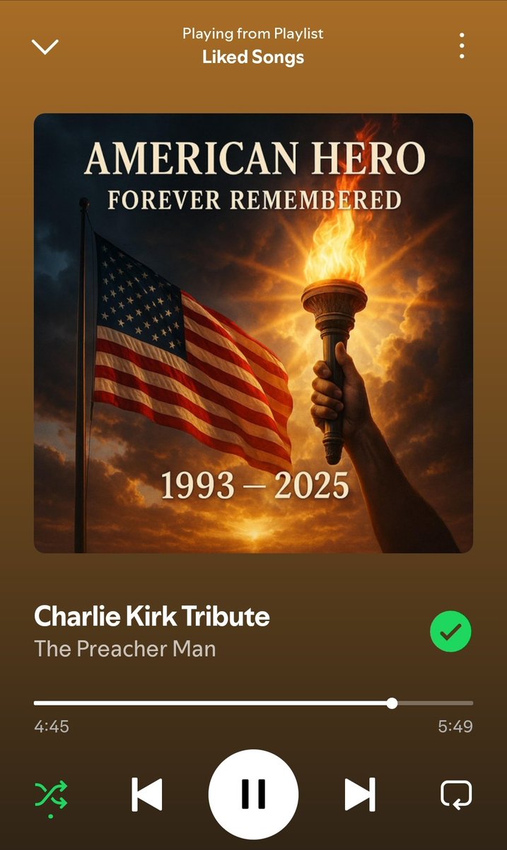 MooseGaming72's tweet photo. Anyone else still listening to all the Charlie Kirk songs dedicated to him  besides me?  This or How to Love has to be my favorite. @charliekirk11 https://t.co/OfVryOmd3z