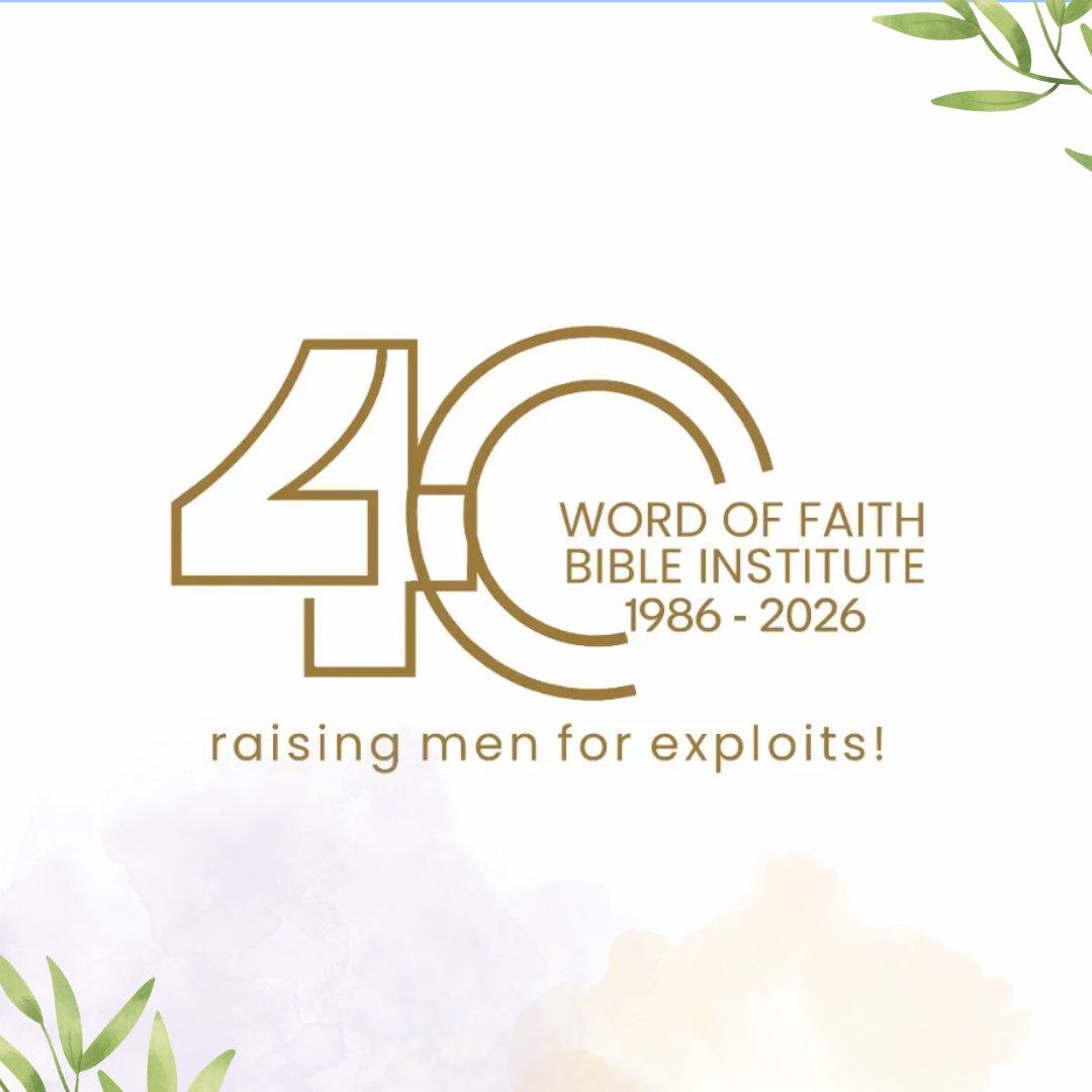 WCICommunity's tweet photo. Welcome to September 2026!

It is a beautiful month for us in the Winners Chapel family as The Word of Faith Bible Institute (WOFBI) turns 40!

4 Decades of the Word, impact and exploits—from Nigeria to 55 other nations. 

#wofbi
#winnerschapelinternational
#winnerschapelcsr https://t.co/6BdB7eUBhN