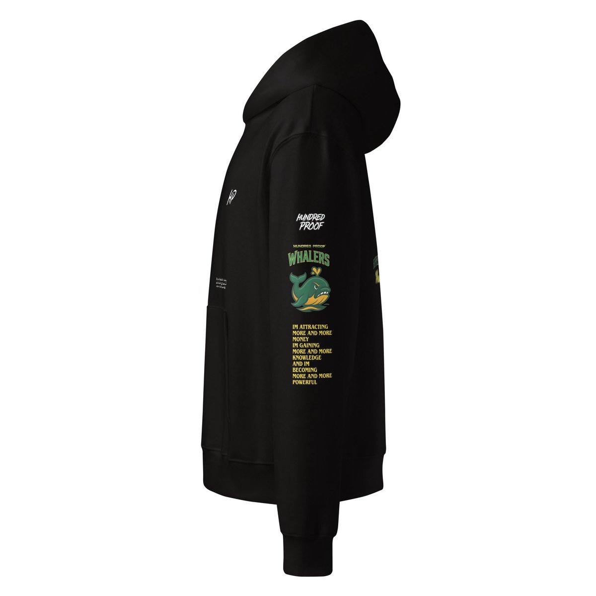 ToneRucker's tweet photo. NEW LONDON MADE. HUNDRED PROOF BUILT. 🐳

The HUNDRED PROOF WHALERS hoodie combines hometown pride, football energy, and Connecticut grit. Detailed from the hood to the sleeves—this one tells the whole story. 💚💛

READY FOR THIS DROP?
https://t.co/tQdb3d6Is1 https://t.co/Zx4KYiOekn