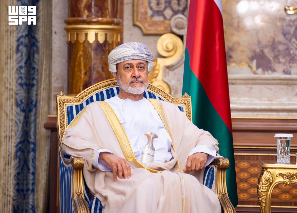 alrougui's tweet photo. عاجل :

سمو ولي العهد الأمير محمد بن سلمان يلتقي في جدة اليوم، بالسلطان هيثم بن طارق، سلطان عُمان. https://t.co/MGrc9FisY6