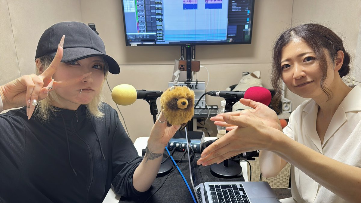 ANN_KDent's tweet photo. 本日もお聴きいただきありがとうございました🫶🏻💗✨

次回配信は…

『小新井涼と青木志貴のAll Nerd Night』#10
・9月9日(水)　22時～

来週もお楽しみに🌈✨

#ANerdN
#小新井涼
#青木志貴 https://t.co/eppk1wtW25