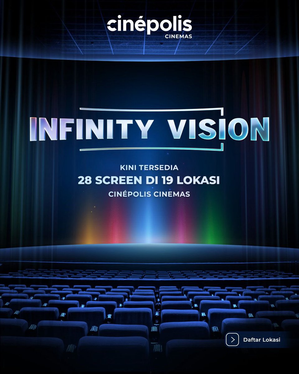 cinepolisID's tweet photo. Siapa yang siap kembali ke epic battle Endgame?
Sebelum Avengers Endgame: Encore hadir, pastikan kamu sudah tahu mau nonton di mana!
#AvengersEndgame #EndgameEncore #InfinityVision #CinepolisID https://t.co/kXBDxJZRNO