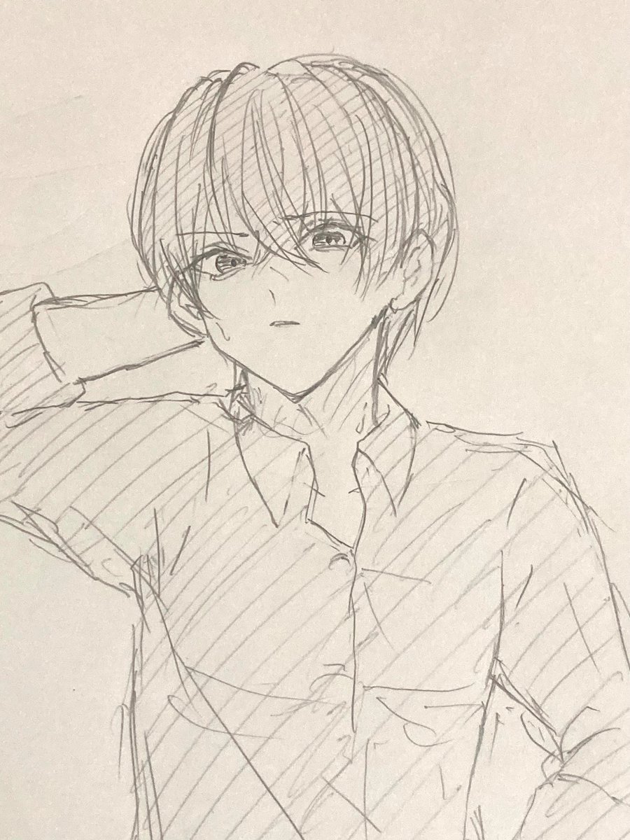 soy__2ii7's tweet photo. 鍵であげてた落書きを載せてお茶を濁します。雑です

①手癖100%蓮
②お前まじで言ってんのって言ってそうな蓮
③犬みたいな蓮
④冷笑伊織 https://t.co/z6GZfjmw9P