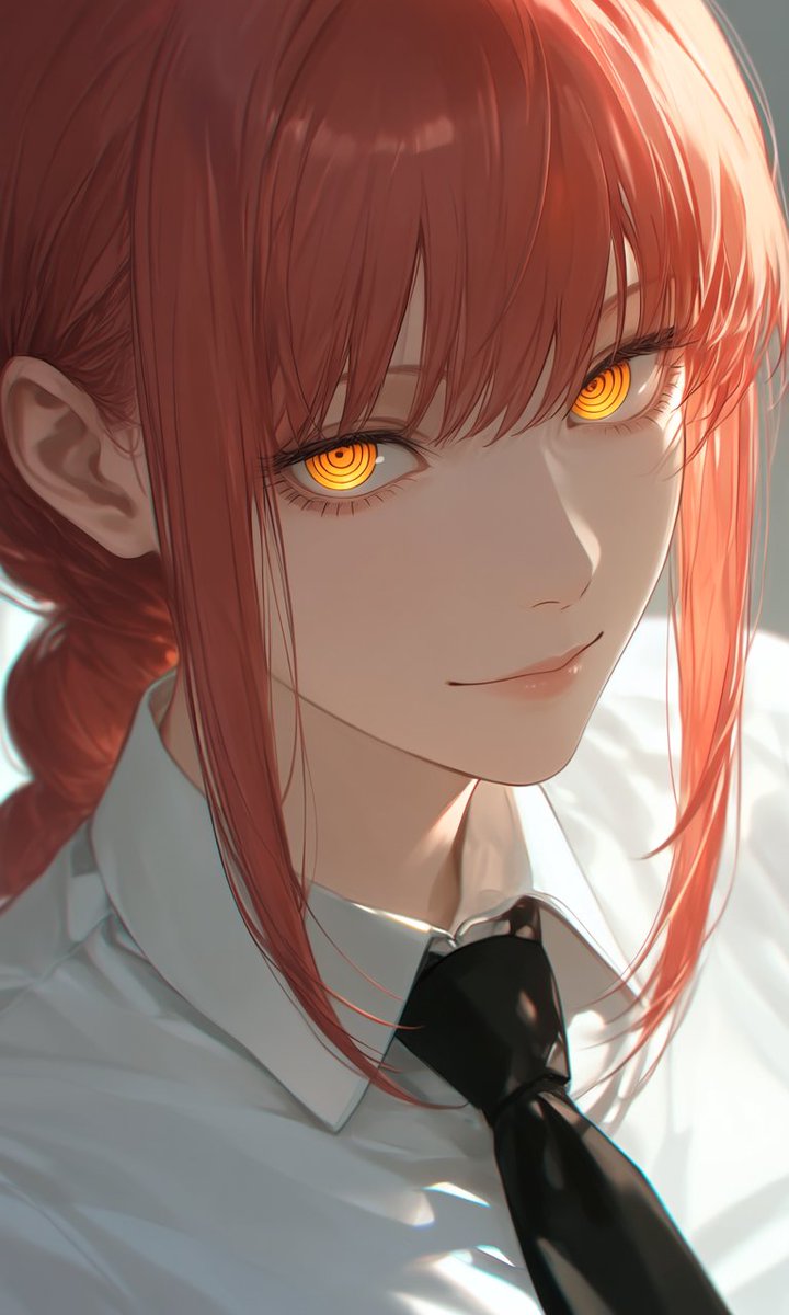 NikoWaifuCos's tweet photo. Makima-san ❤️  
Cute face… dangerous outfit  
SFW preview 🔥

#PixAI #AIArt #Makima #ChainsawMan #Waifu #AnimeCosplay https://t.co/OPBbq05CTA
