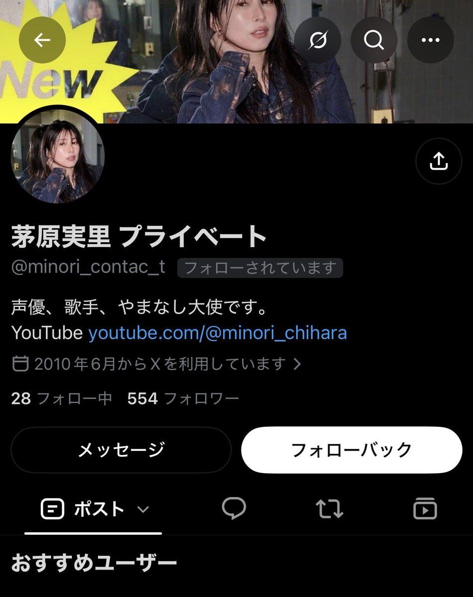 DogEarMinoris46's tweet photo. なりすましがフォローしてきたかな https://t.co/RasEWPssHE